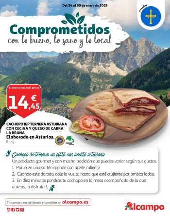 Folleto actual Alcampo - 24/01/23 - 30/01/23.