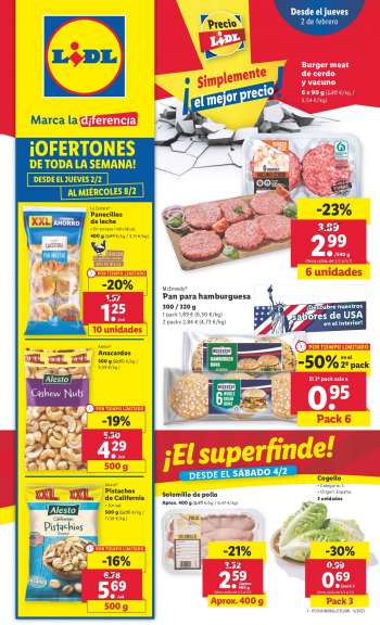 Folleto actual Lidl - 02/02/23 - 08/02/23.