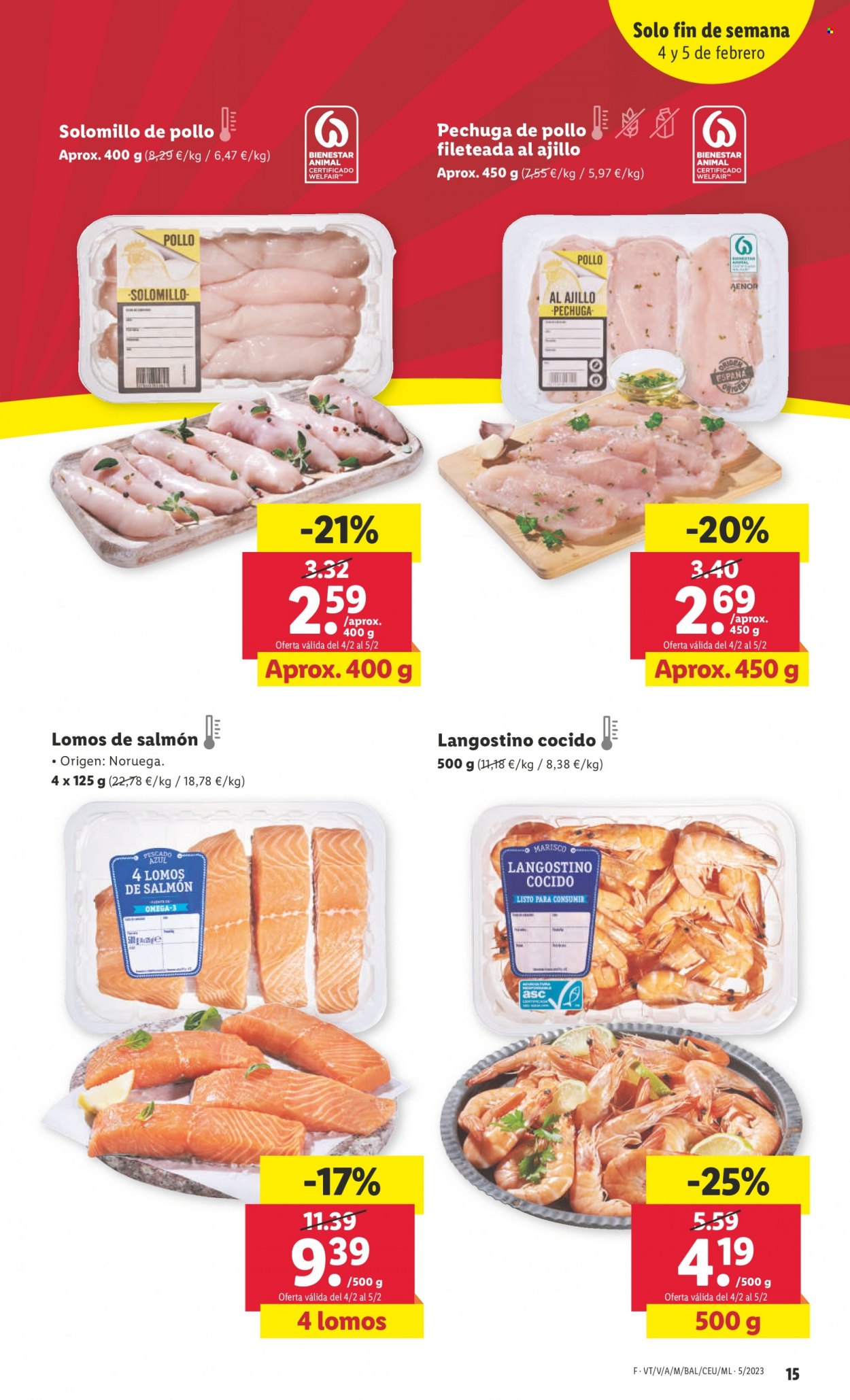 Folleto Lidl - 02/02/23 - 08/02/23. Página 15