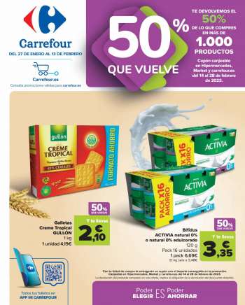 Folleto actual Carrefour - 27/01/23 - 13/02/23.