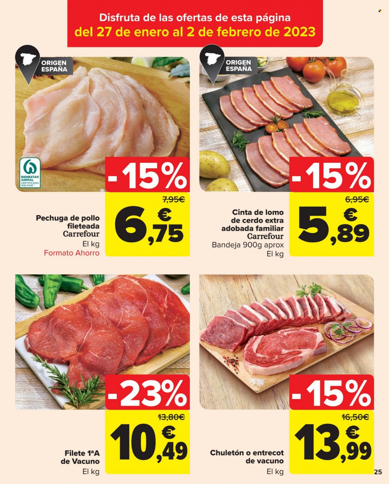 Folleto Carrefour - 27/01/23 - 13/02/23. Página 25