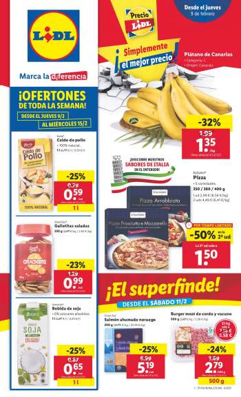 Folheto Lidl - 9.2.2023 - 15.2.2023.