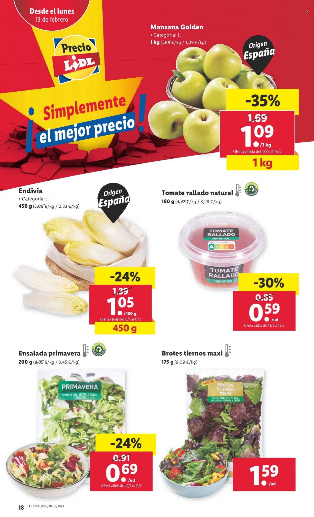 Folleto Lidl - 09/02/23 - 15/02/23. Página 18