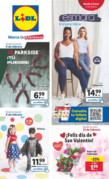 Folleto actual Lidl - 09/02/23 - 15/02/23.