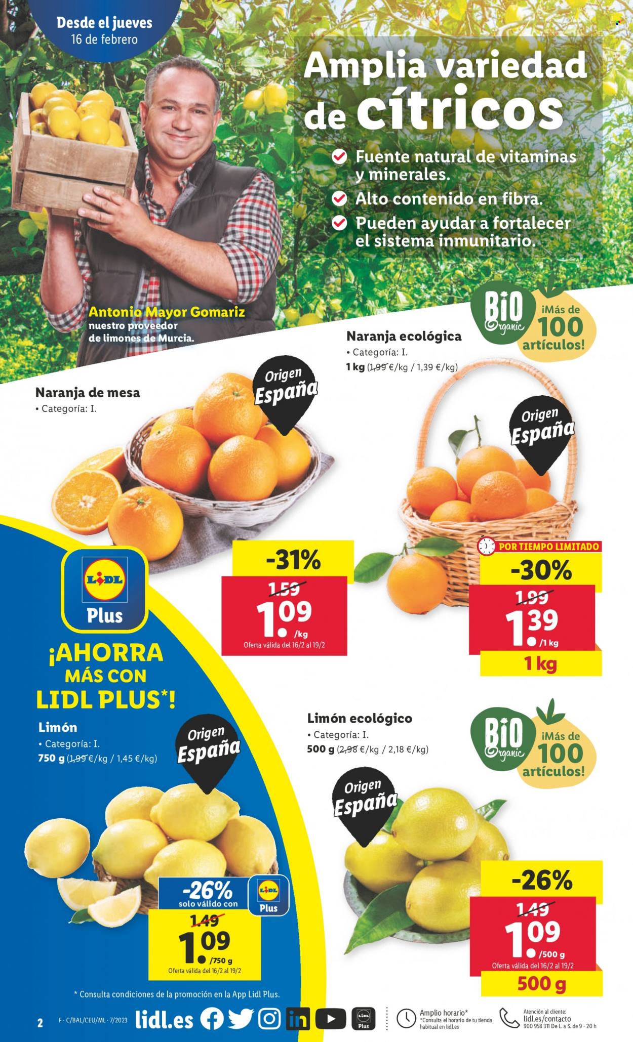 Folleto Lidl - 16/02/23 - 22/02/23. Página 2