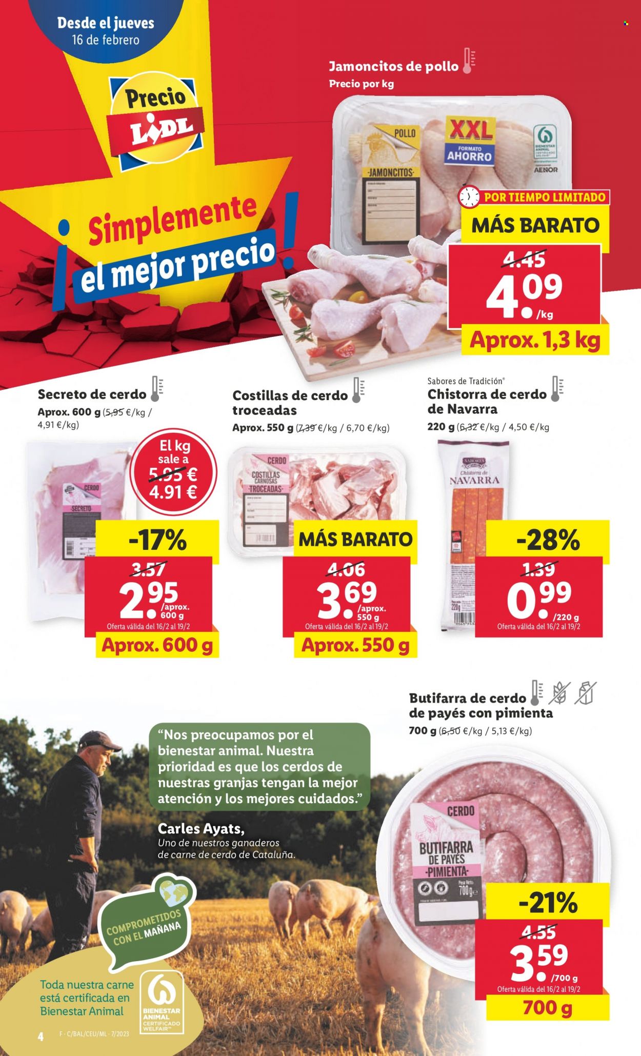 Folleto Lidl - 16/02/23 - 22/02/23. Página 4