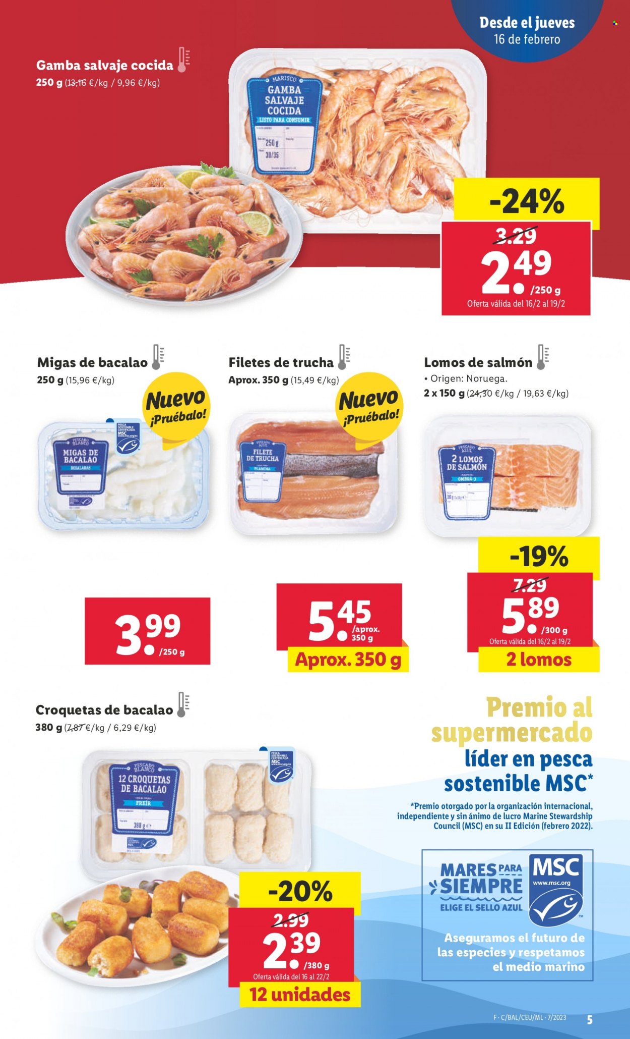 Folleto Lidl - 16/02/23 - 22/02/23. Página 5