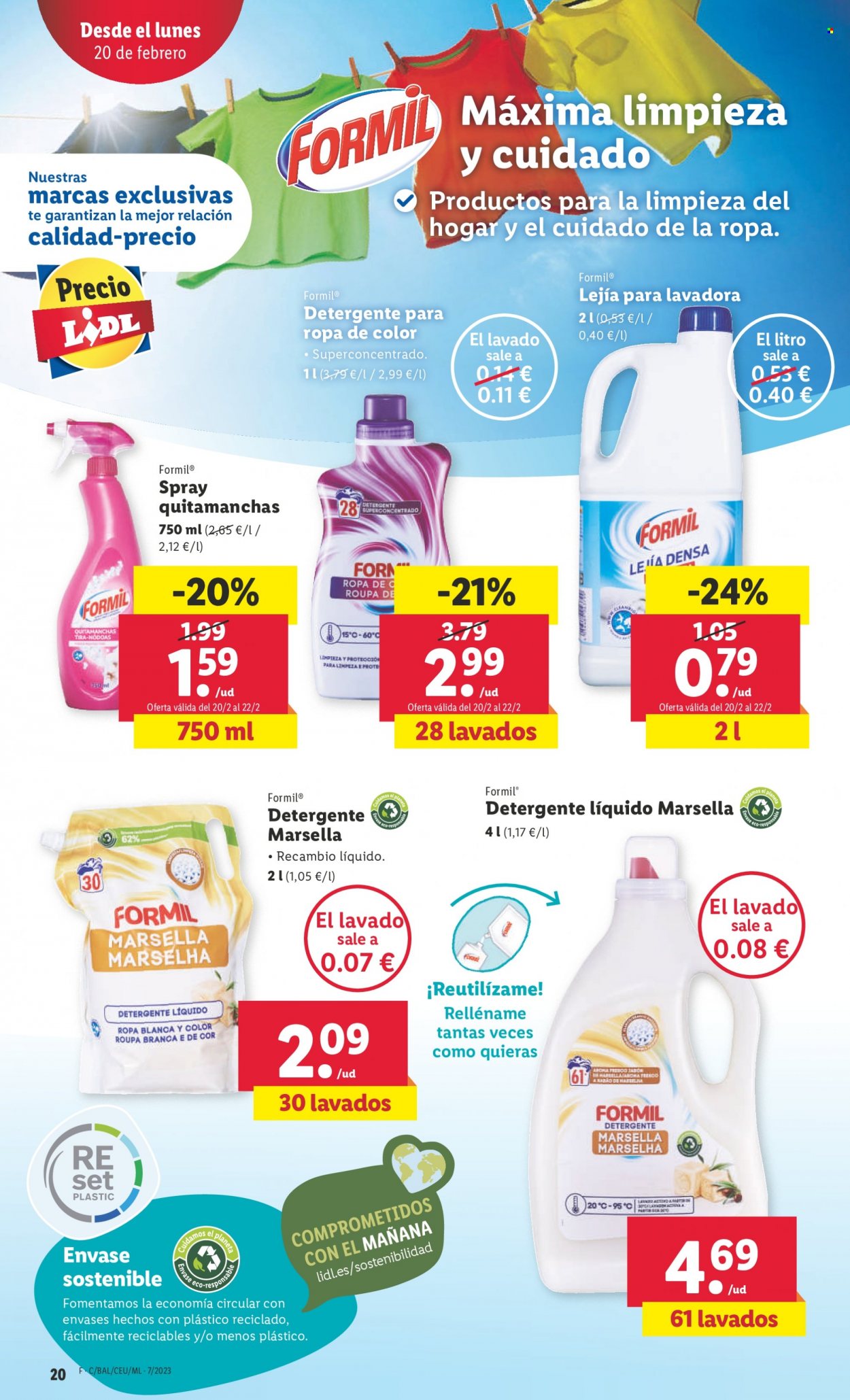 Folleto Lidl - 16/02/23 - 22/02/23. Página 20