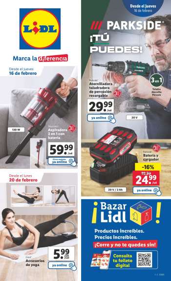 Folleto actual Lidl - 16/02/23 - 22/02/23.