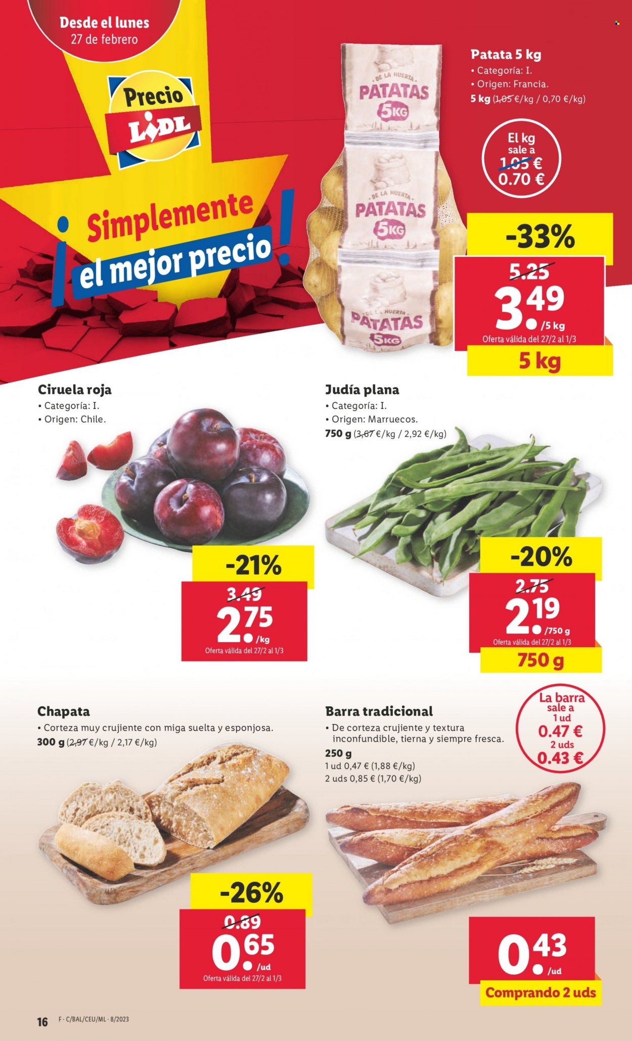Folleto Lidl - 23/02/23 - 01/03/23. Página 16