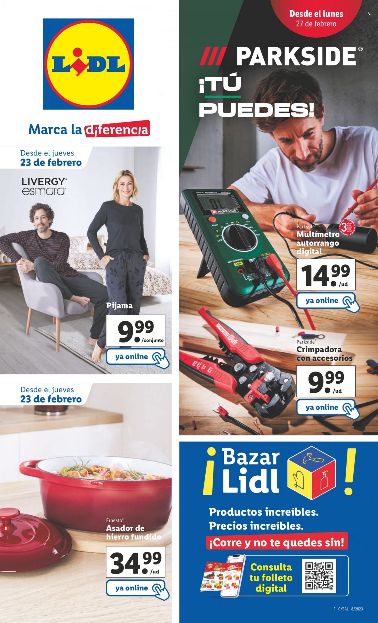 Folleto Lidl - 23/02/23 - 01/03/23. Página 1