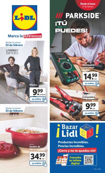 Folleto actual Lidl - 23/02/23 - 01/03/23.