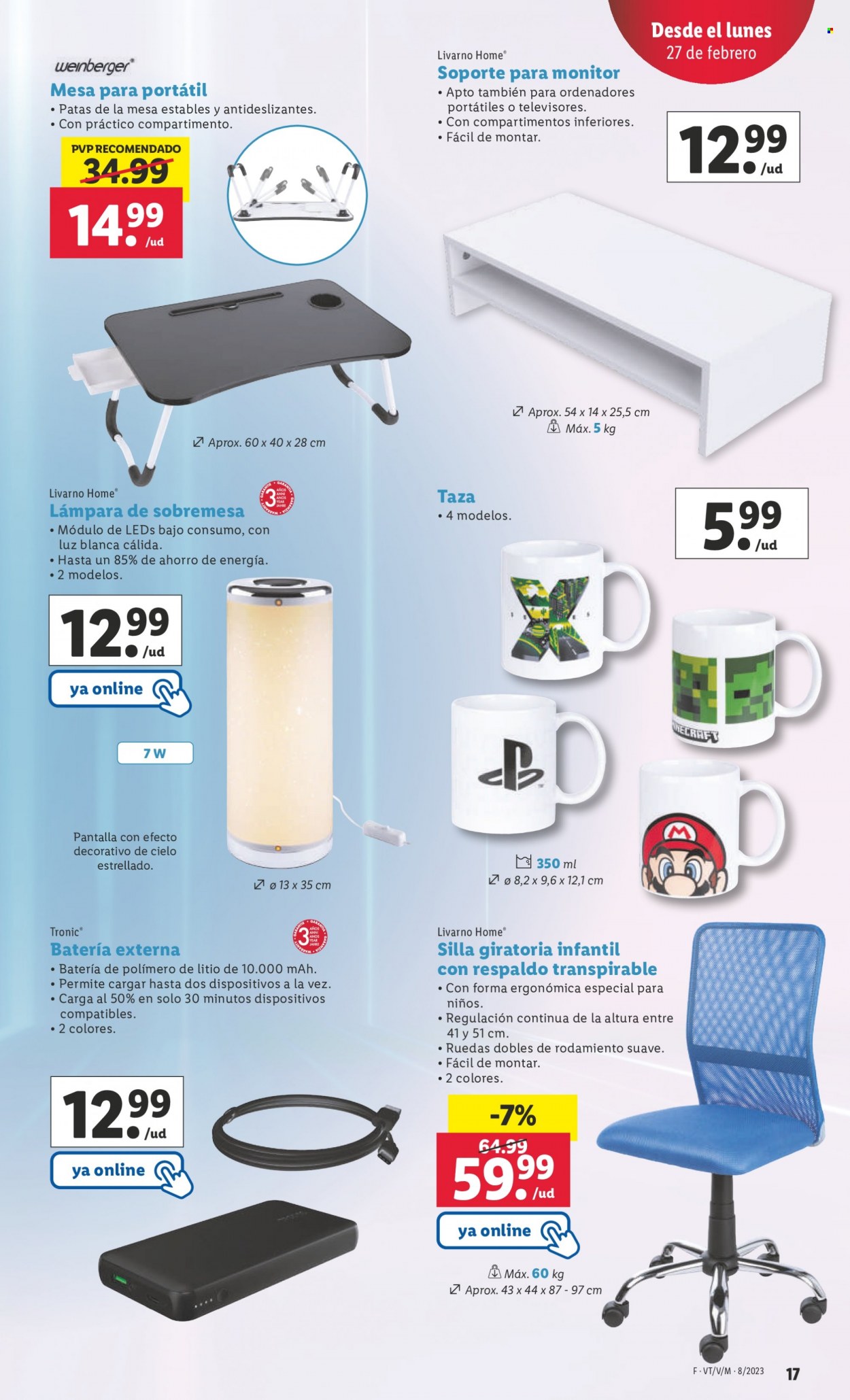 Folleto Lidl - 23/02/23 - 01/03/23. Página 17