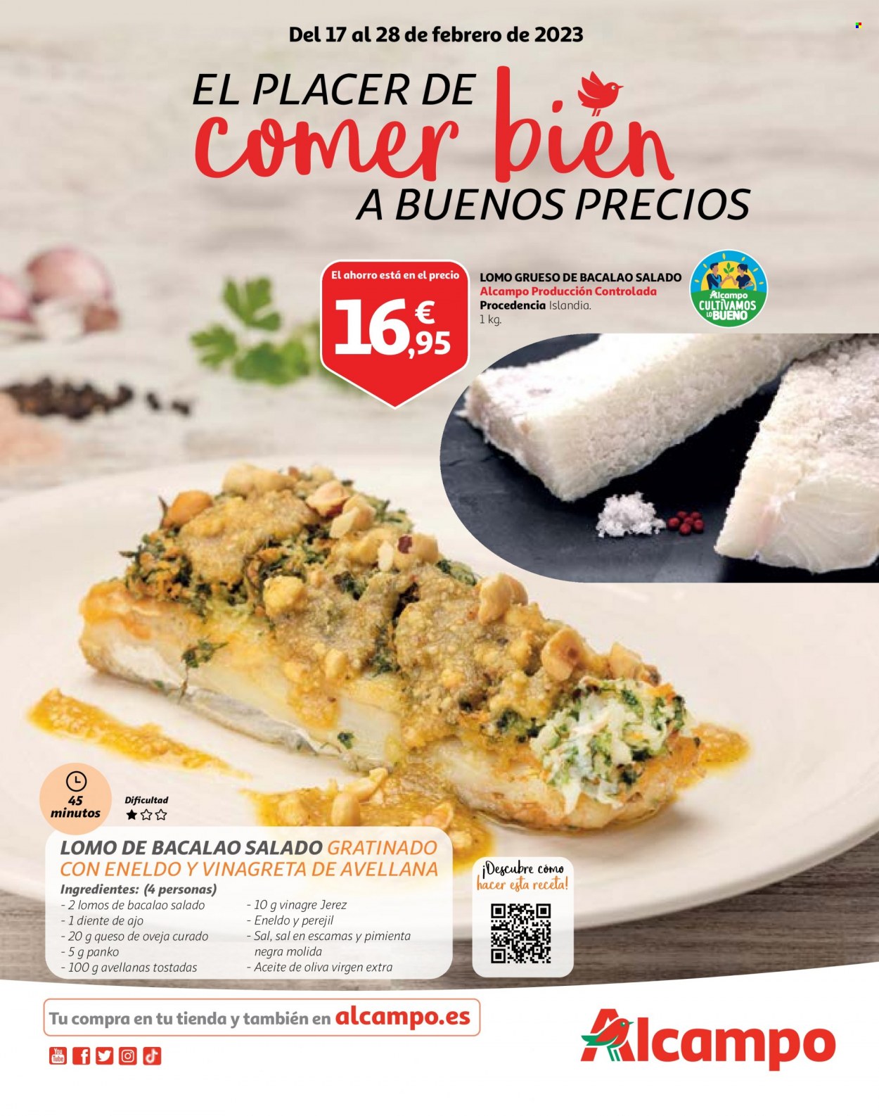 Folleto Alcampo - 17/02/23 - 28/02/23. Página 1