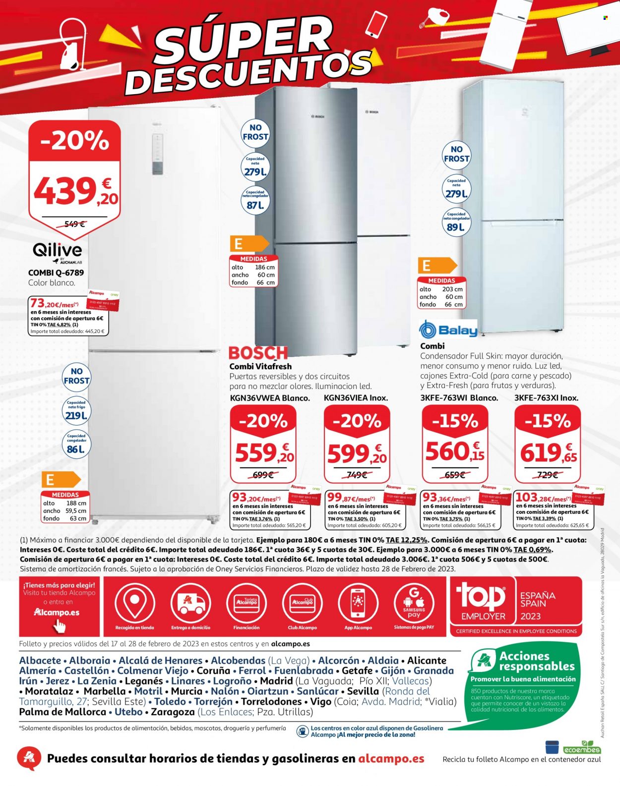Folleto Alcampo - 17/02/23 - 28/02/23. Página 36