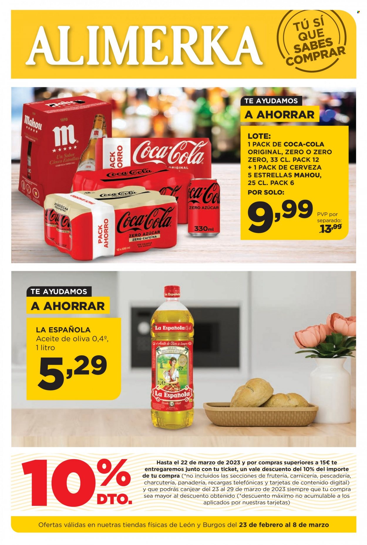 Folleto Alimerka - 23/02/23 - 08/03/23. Página 1
