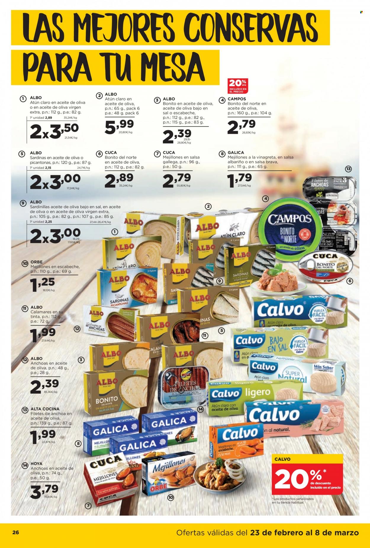 Folleto Alimerka - 23/02/23 - 08/03/23. Página 26