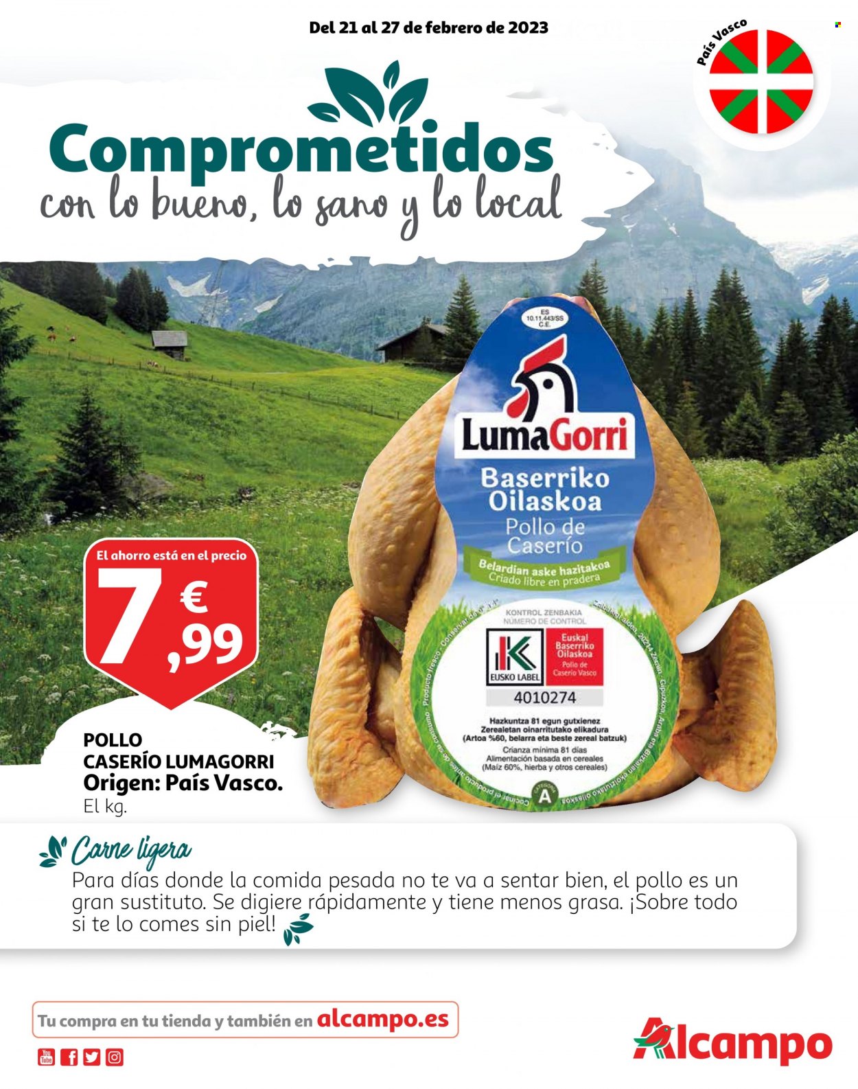 Folleto Alcampo - 21/02/23 - 27/02/23. Página 1