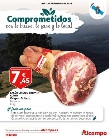 Folleto actual Alcampo - 21/02/23 - 27/02/23.