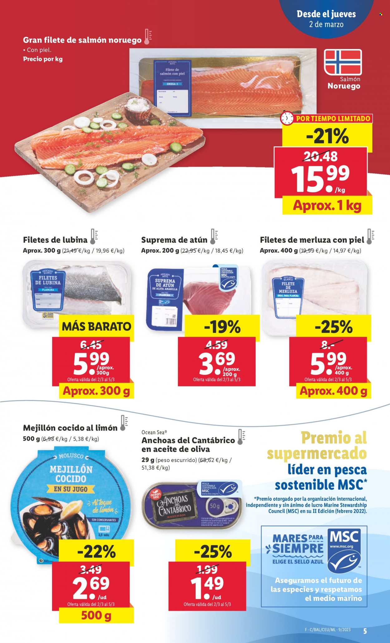 Folleto Lidl - 02/03/23 - 08/03/23. Página 5