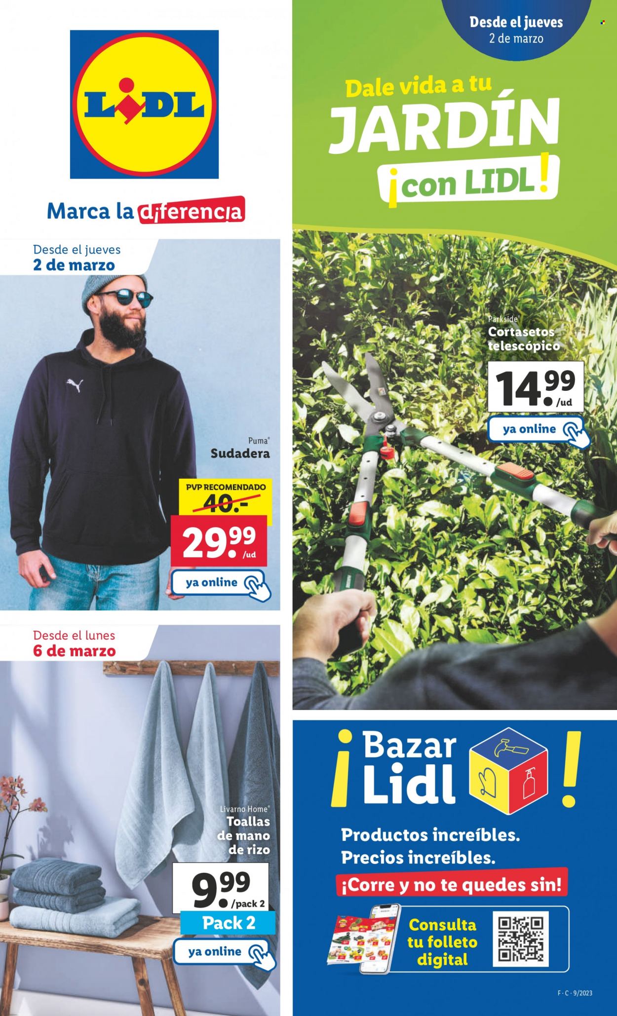 Folleto Lidl - 02/03/23 - 08/03/23. Página 1