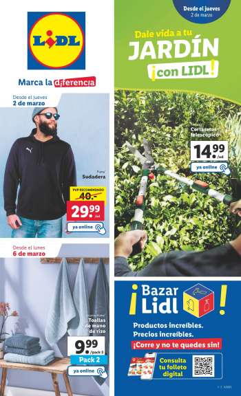 Folleto actual Lidl - 02/03/23 - 08/03/23.