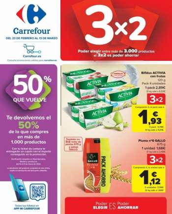 Folleto actual Carrefour - 23/02/23 - 13/03/23.
