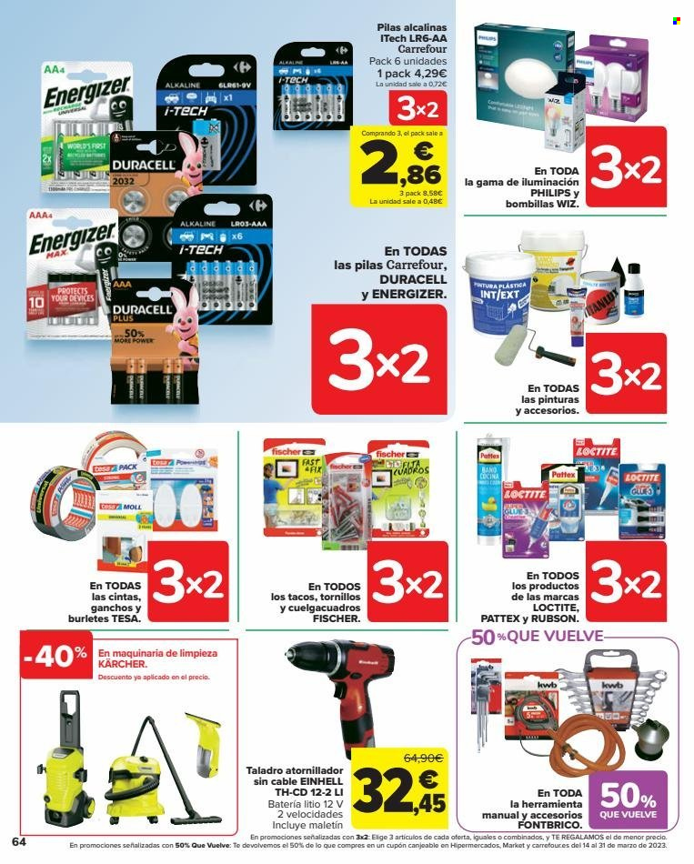 Folleto Carrefour - 23/02/23 - 13/03/23. Página 66