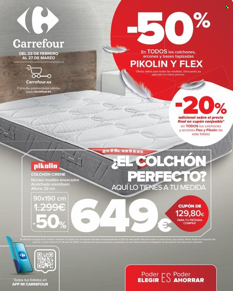 Folleto Carrefour - 23/02/23 - 27/03/23. Página 1