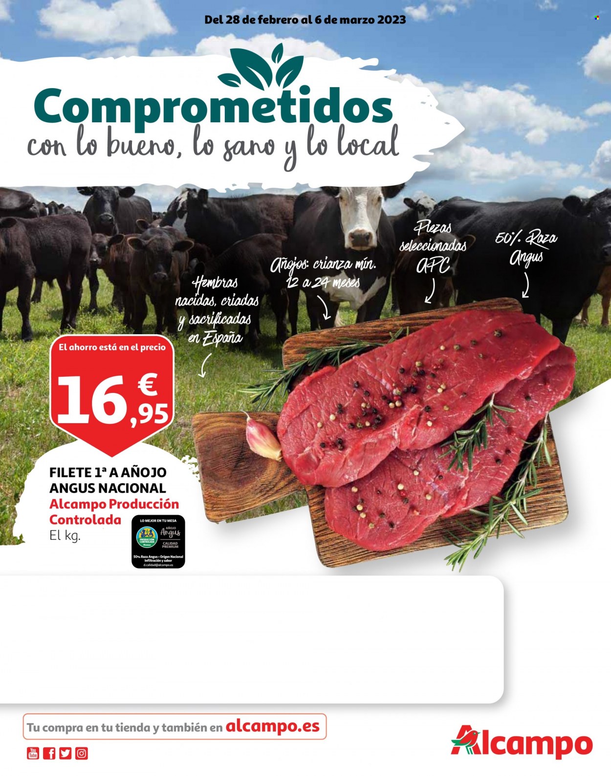 Folleto Alcampo - 28/02/23 - 06/03/23. Página 1