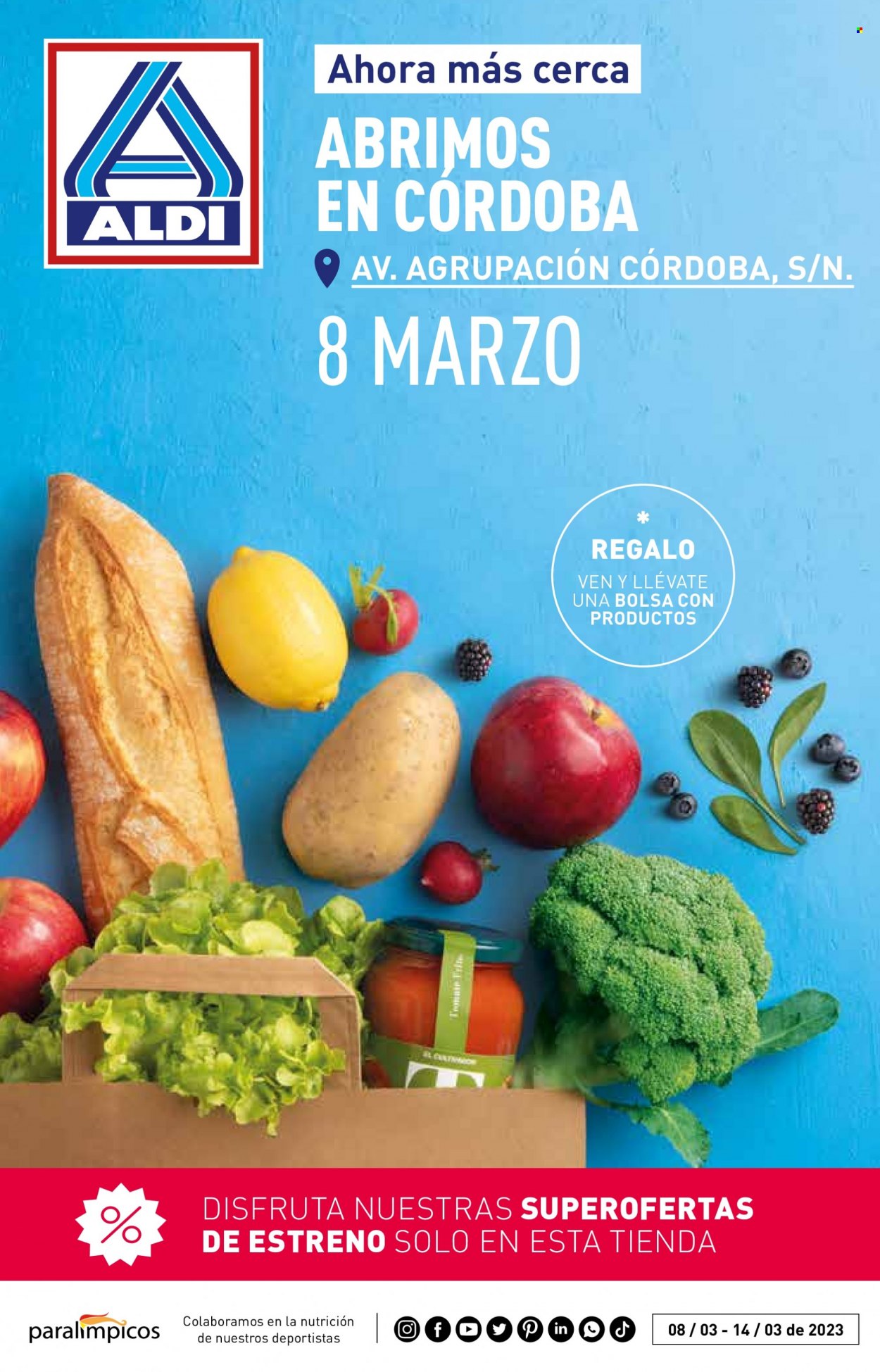 Folleto Aldi - 08/03/23 - 14/03/23. Página 1