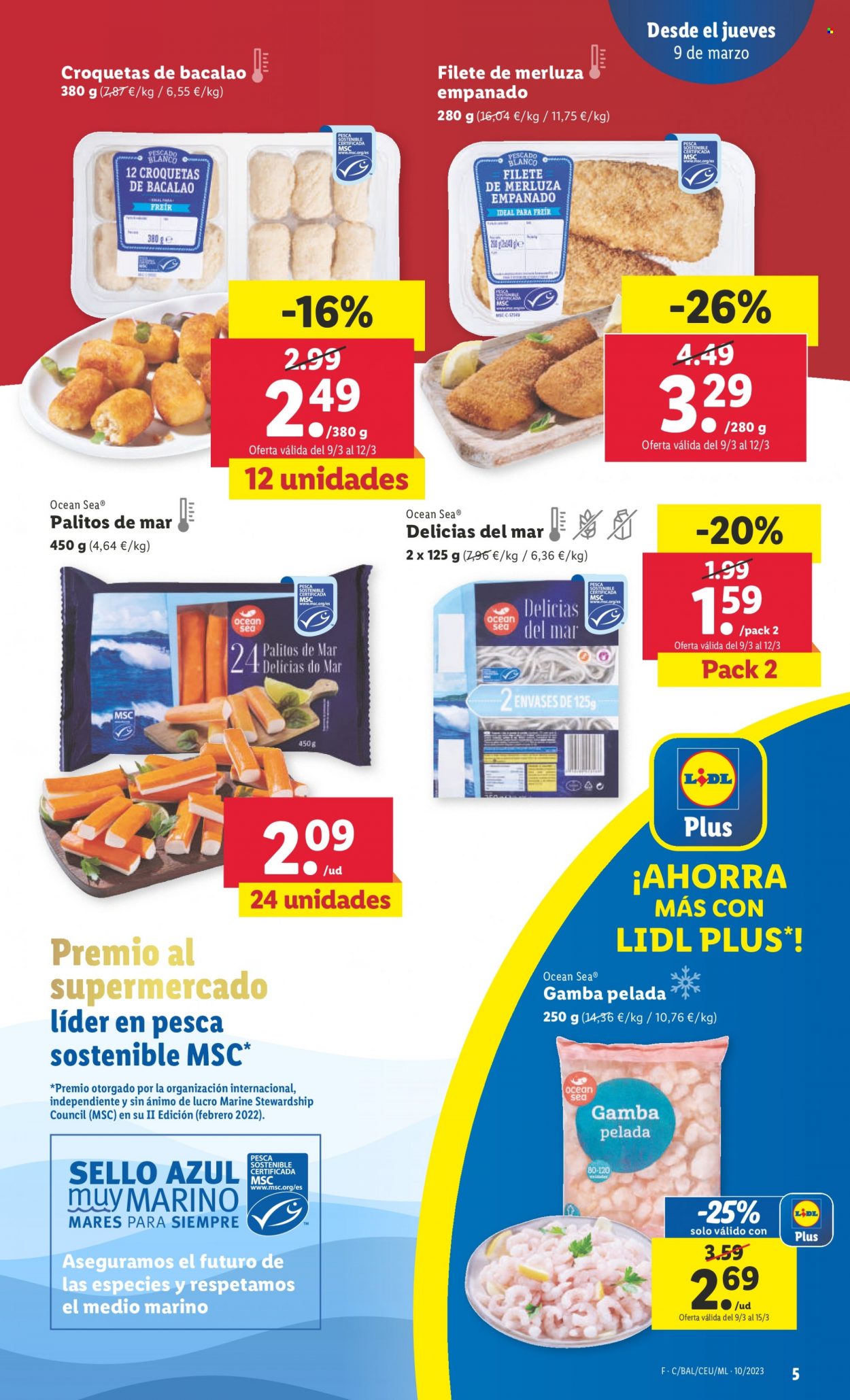 Folleto Lidl - 09/03/23 - 15/03/23. Página 5