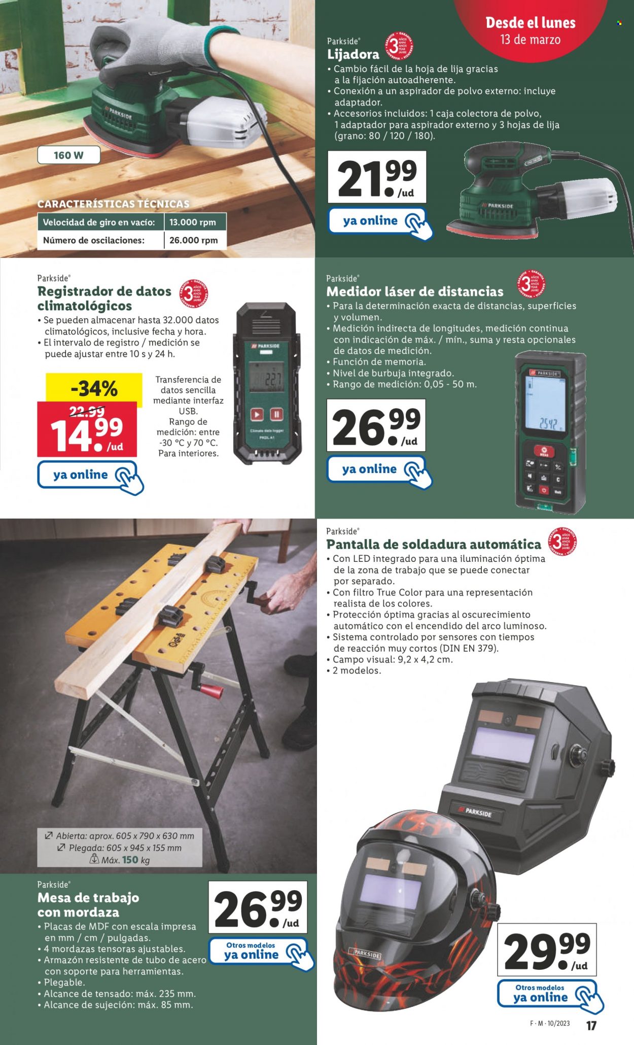 Folleto Lidl - 09/03/23 - 15/03/23. Página 17
