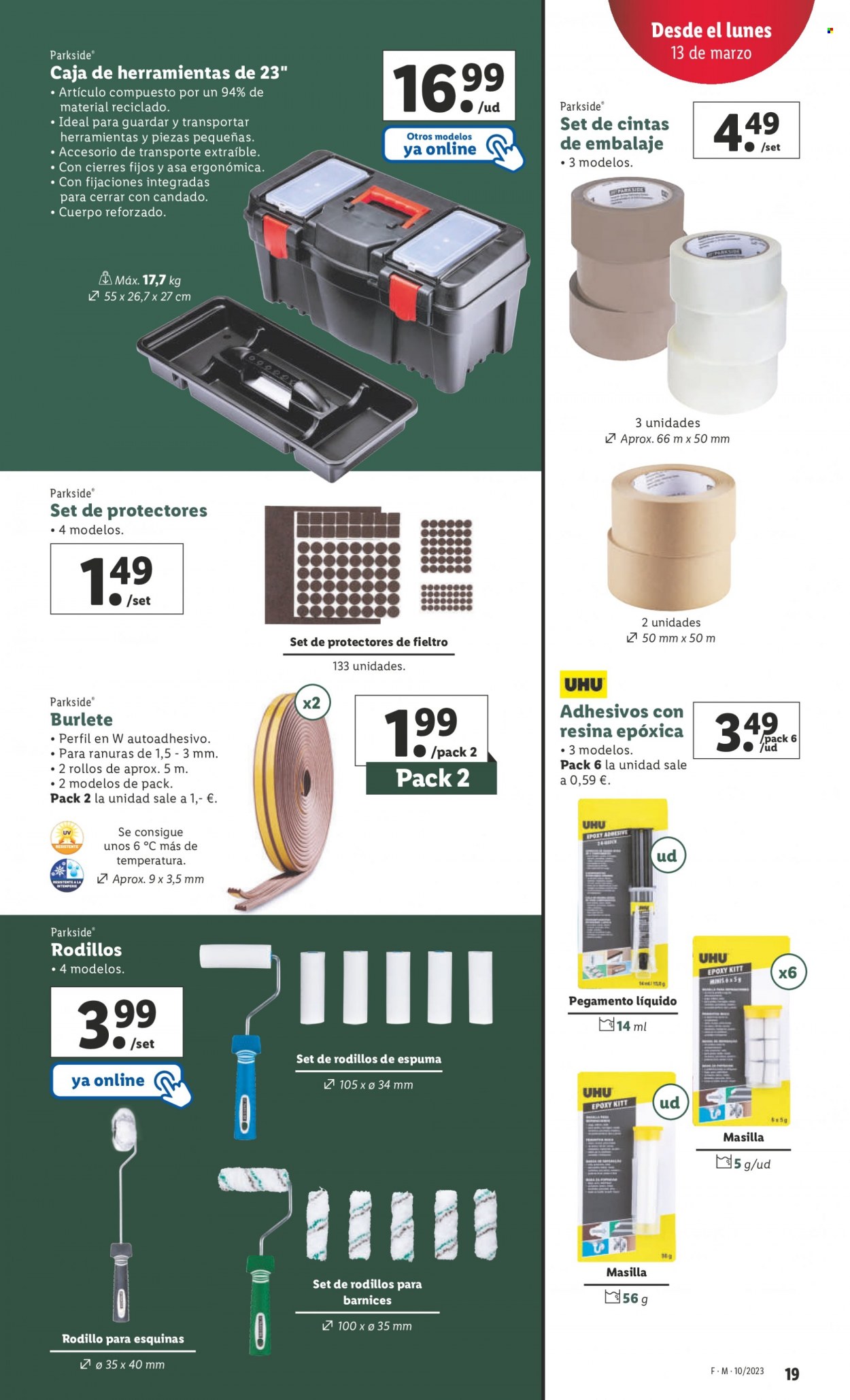 Folleto Lidl - 09/03/23 - 15/03/23. Página 19