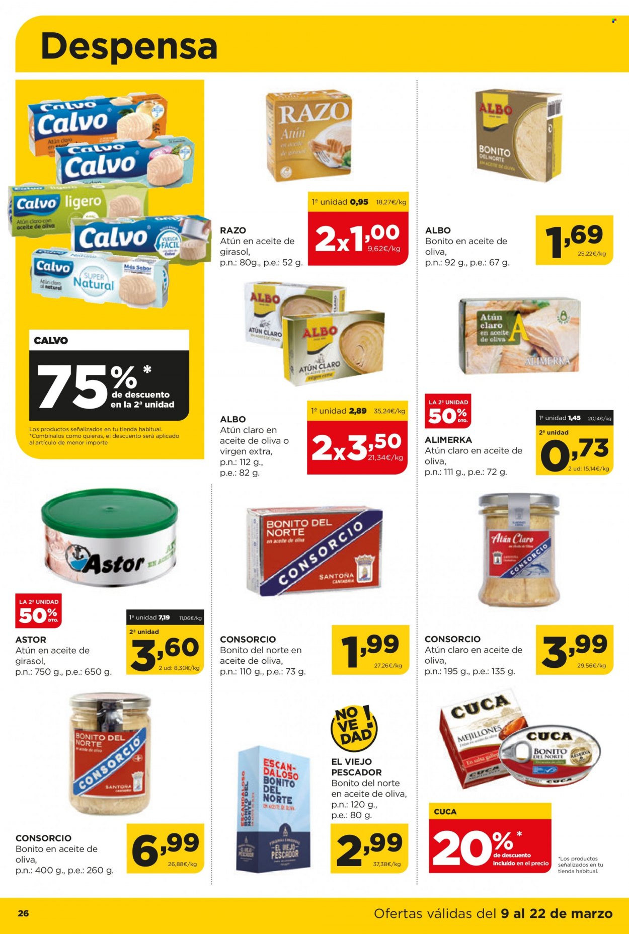 Folleto Alimerka - 09/03/23 - 22/03/23. Página 26