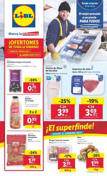 Folleto actual Lidl - 16/03/23 - 22/03/23.