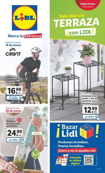 Folleto actual Lidl - 16/03/23 - 22/03/23.