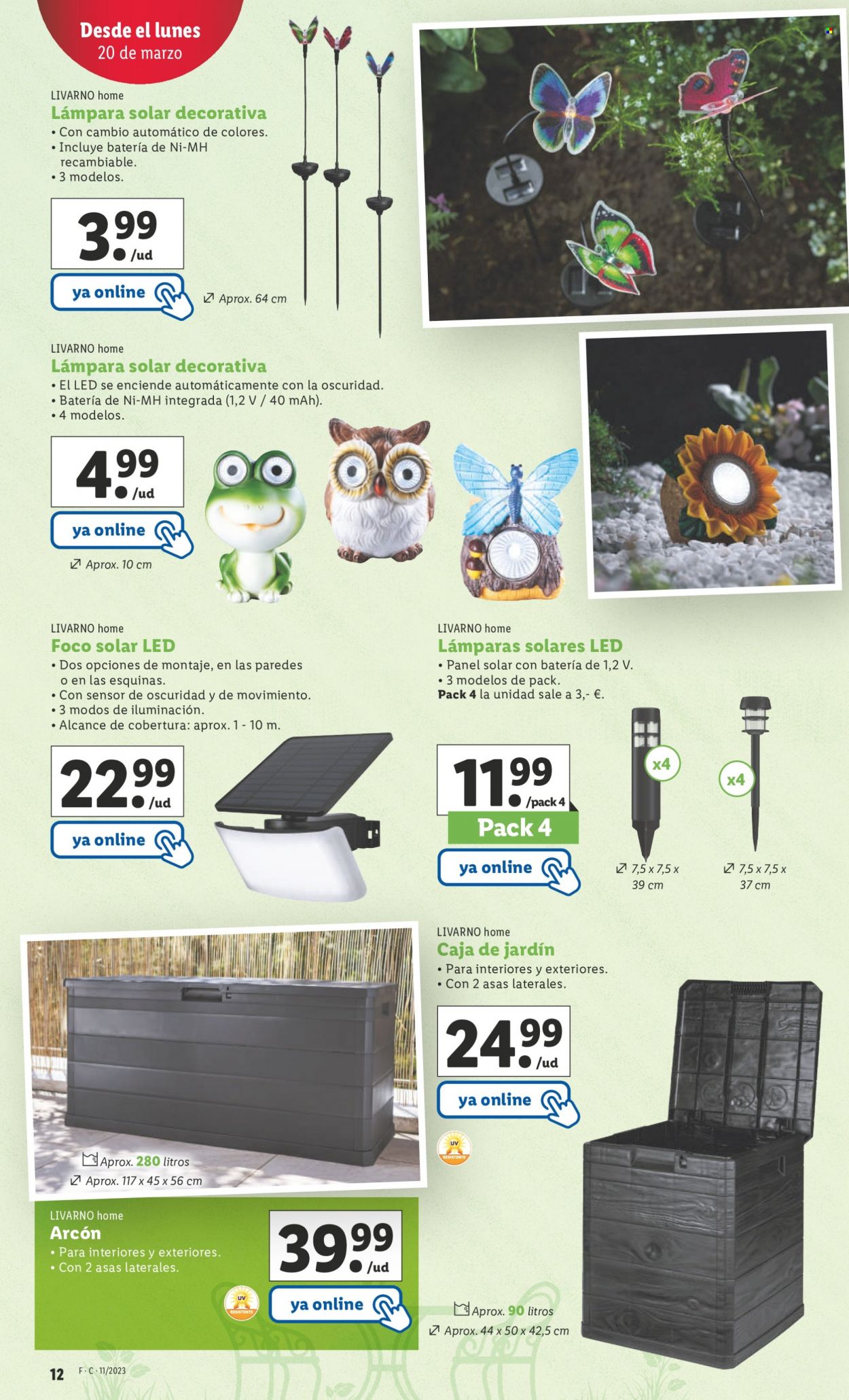 Folleto Lidl - 16/03/23 - 22/03/23. Página 12