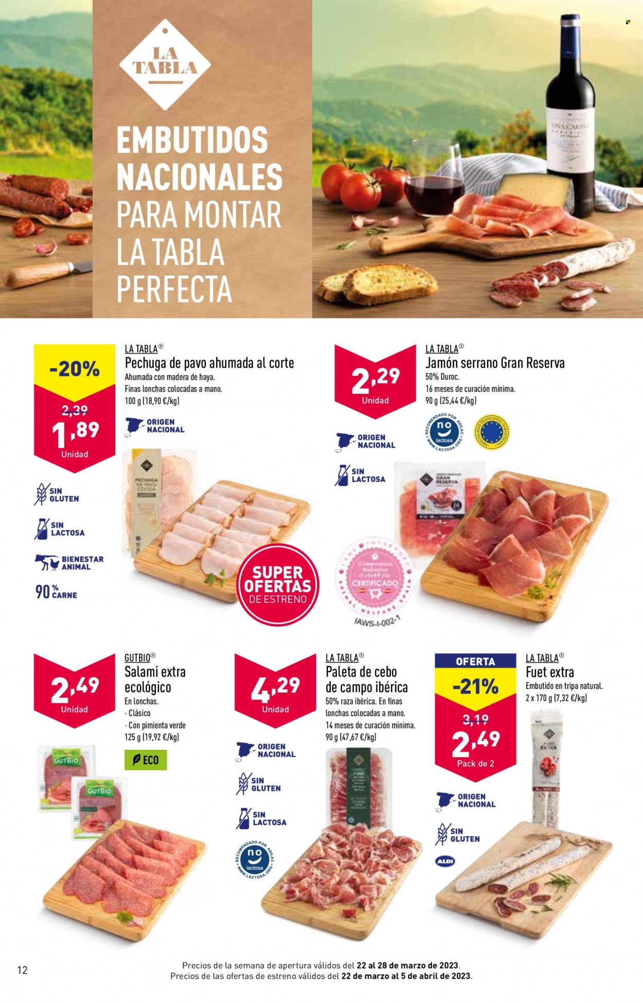 Folleto Aldi - 22/03/23 - 28/03/23. Página 12