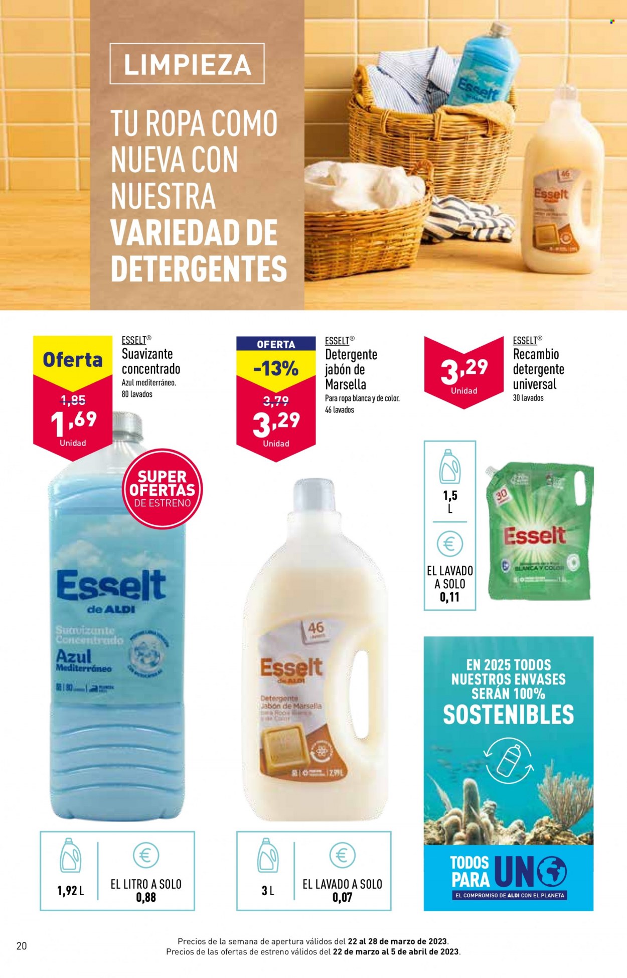 Folleto Aldi - 22/03/23 - 28/03/23. Página 20