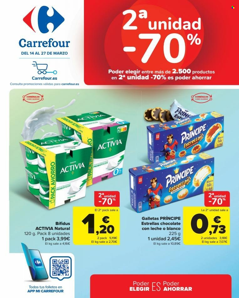 Folleto Carrefour - 14/03/23 - 27/03/23. Página 1