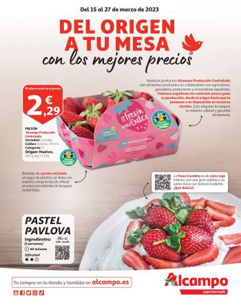Folleto actual Alcampo - 15/03/23 - 27/03/23.