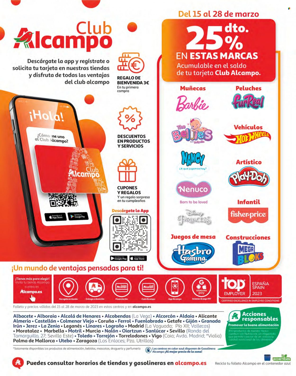 Folleto Alcampo - 15/03/23 - 28/03/23. Página 24