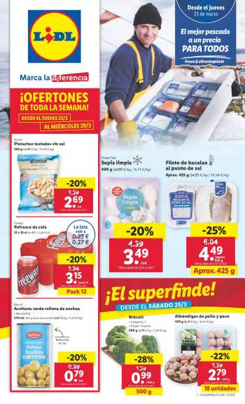 Folleto actual Lidl - 23/03/23 - 29/03/23.