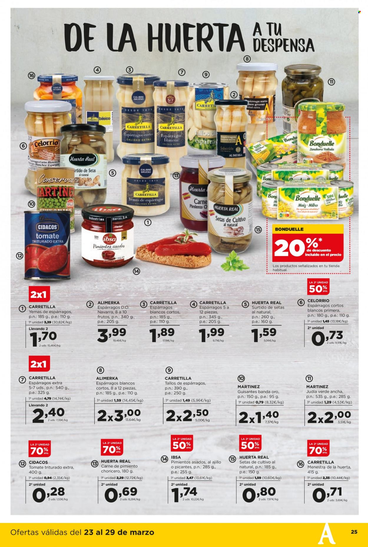 Folleto Alimerka - 23/03/23 - 29/03/23. Página 25