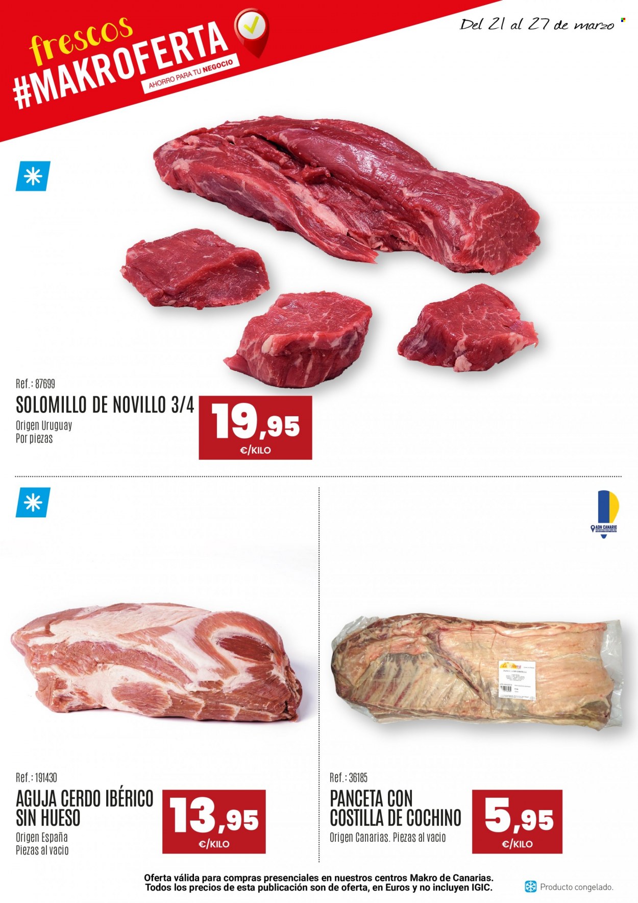 Folleto Makro - 21/03/23 - 27/03/23. Página 1