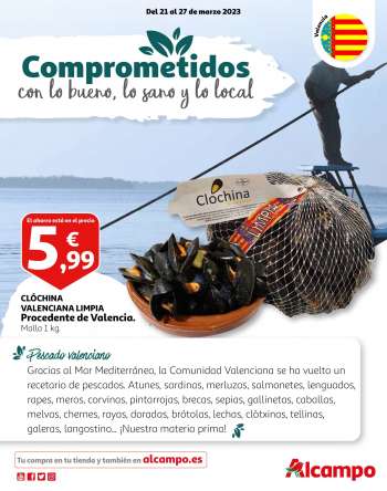 Folleto actual Alcampo - 21/03/23 - 27/03/23.