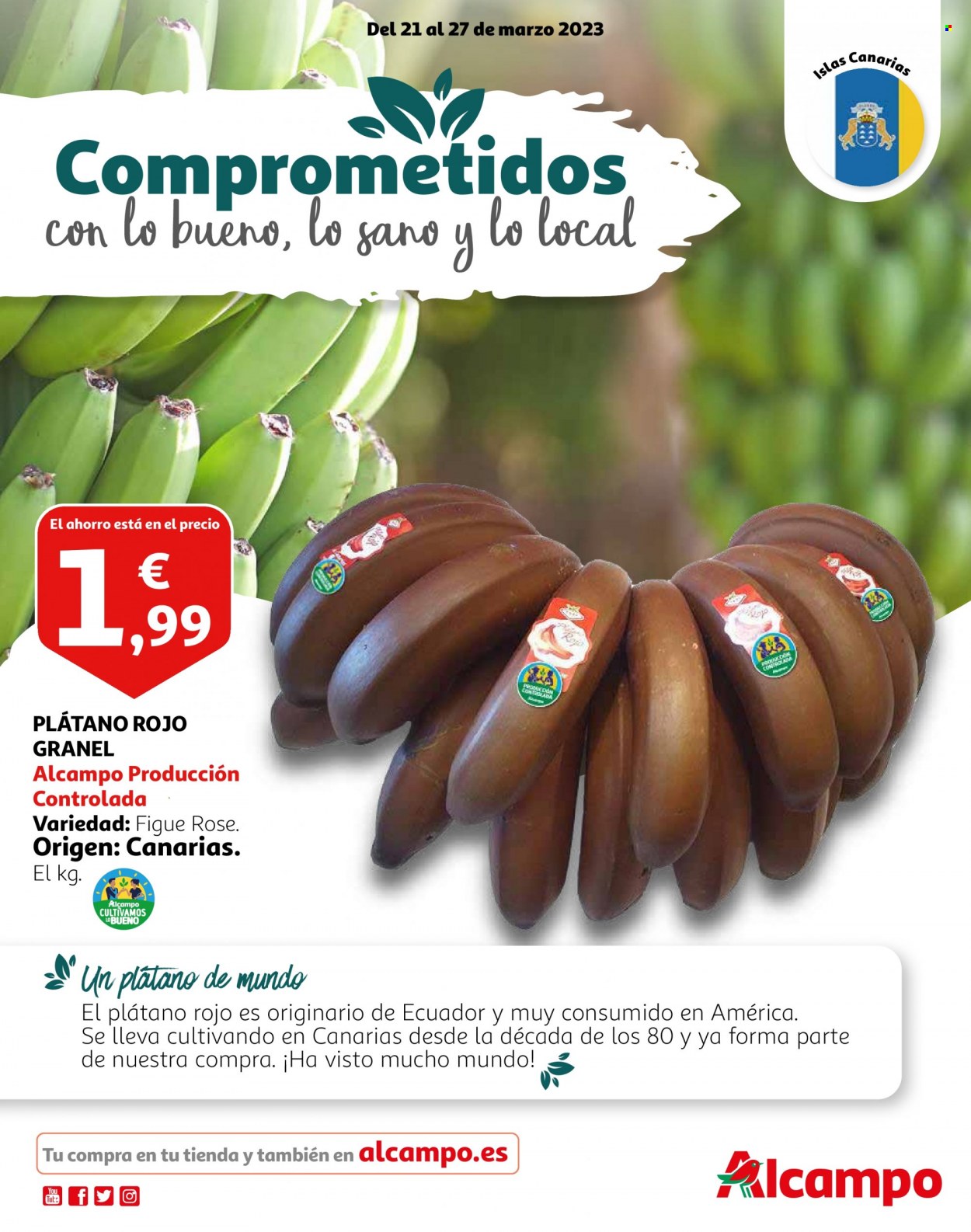 Folleto Alcampo - 21/03/23 - 27/03/23. Página 1