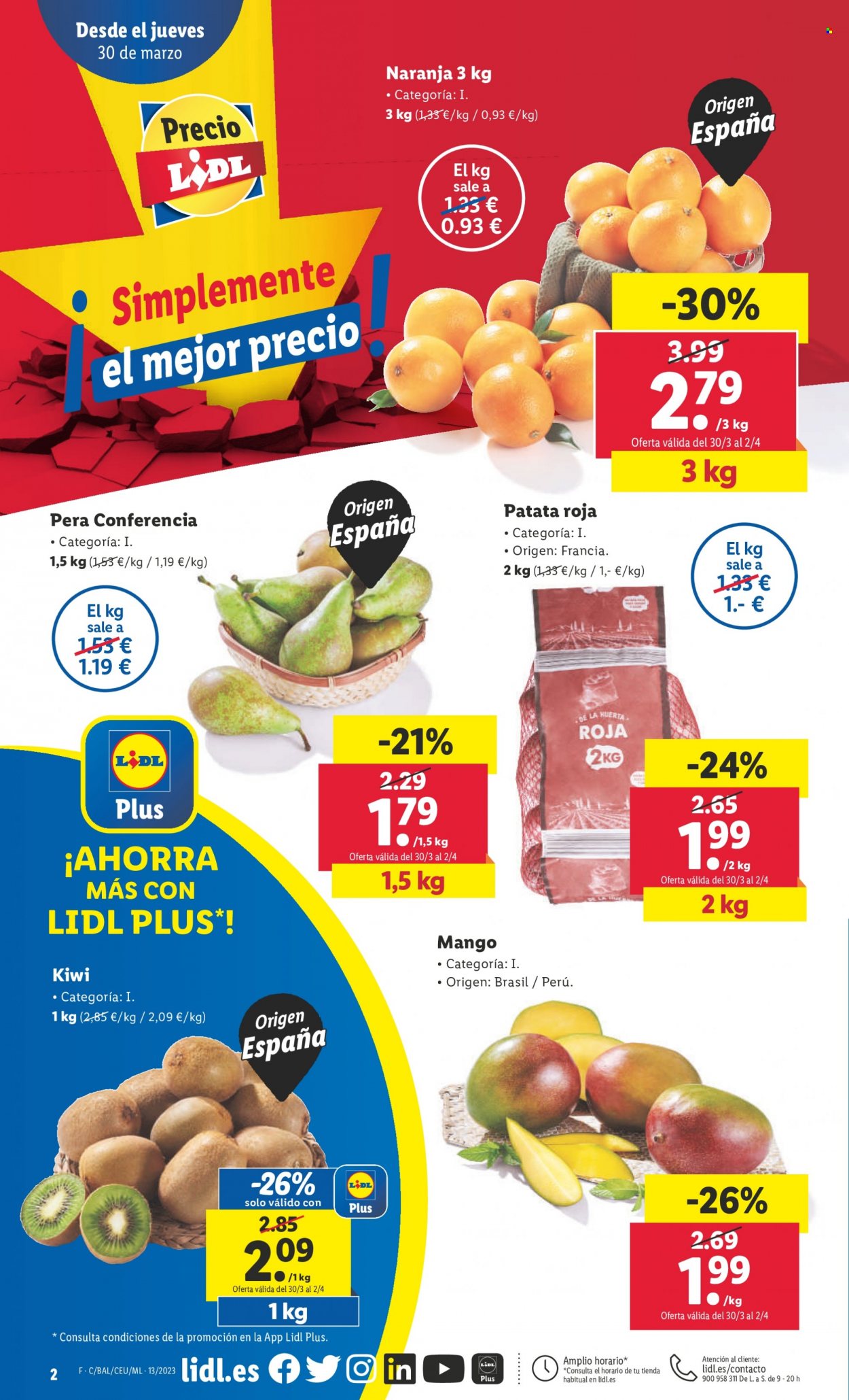 Folleto Lidl - 30/03/23 - 04/04/23. Página 2