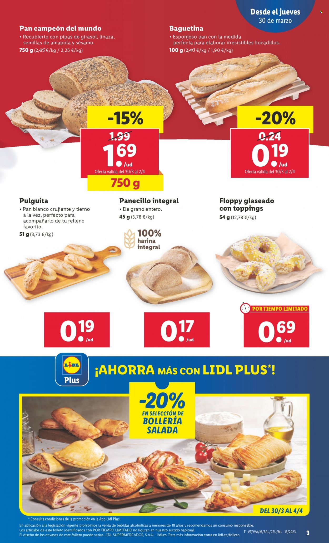 Folleto Lidl - 30/03/23 - 04/04/23. Página 3